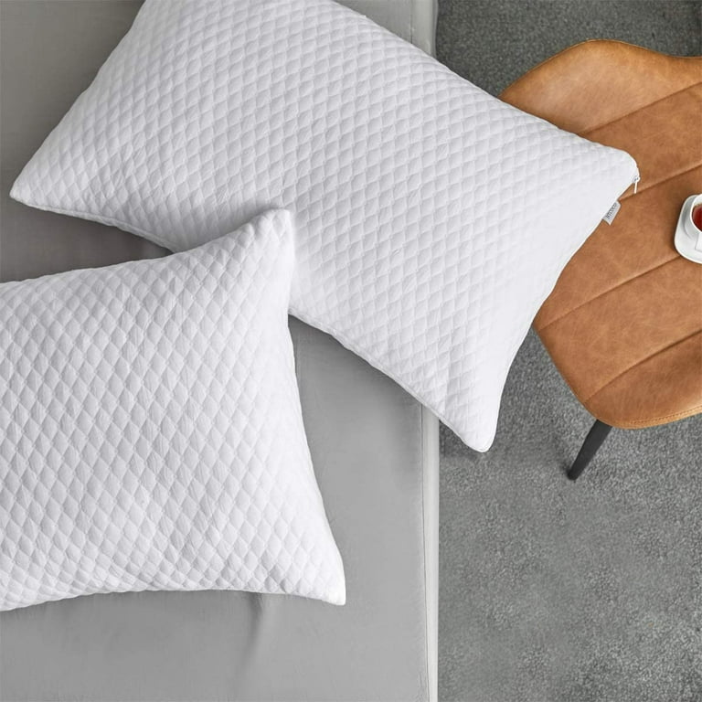 Adjustable Shredded Memory Foam Pillows For Sleeping Bed - Temu