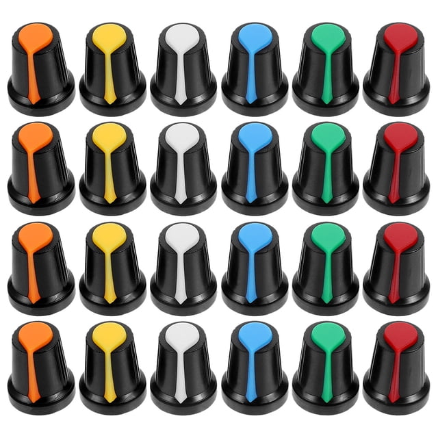 FOLOYORI 48Ud Potentiometer Knob Para Guitarra Material Resistente Control De Volumen Y Tono Color Variado