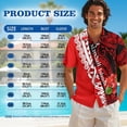 thumbnail image 7 of KUIFORTI His and Hers Matching Outfits Lightweight Polynesian Tribal Hibiscus Couple Matching Outfits with Soft Fabric Men’s Hawaiian Shirt Fashionable Quick-dry Gifts for Couples, 7 of 7