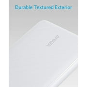 Anker Portable Charger, Power Bank, 20,000mAh Battery Pack with PowerIQ Technology and USB-C (Recharging Only) for iPhone 15/15 Plus/15 Pro/15 Pro Max, iPhone 14/13/12 Series, Samsung Galaxy (White)