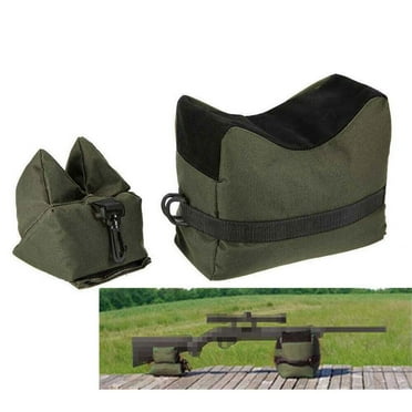 Rifle/Air Gun Front And Rear Rest Bench Bag Hunting Shooting New