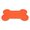 Orange, variant on Silicone pet licking mat dog licking mat placemat suction cup slow feeding mat bone shape slow feeding mat