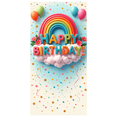 thumbnail image 6 of Colorful Theme Happy Birthday Banner Rainbow Design Balloon Decoration for Birthday Party Celebration Event, 6 of 7