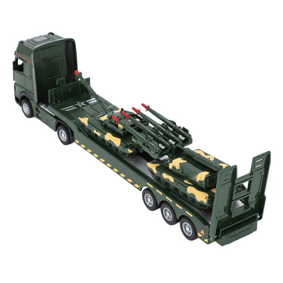 Military Car Model Toy, Army Truck Model Miniature  Die Cast  for Boys for Home