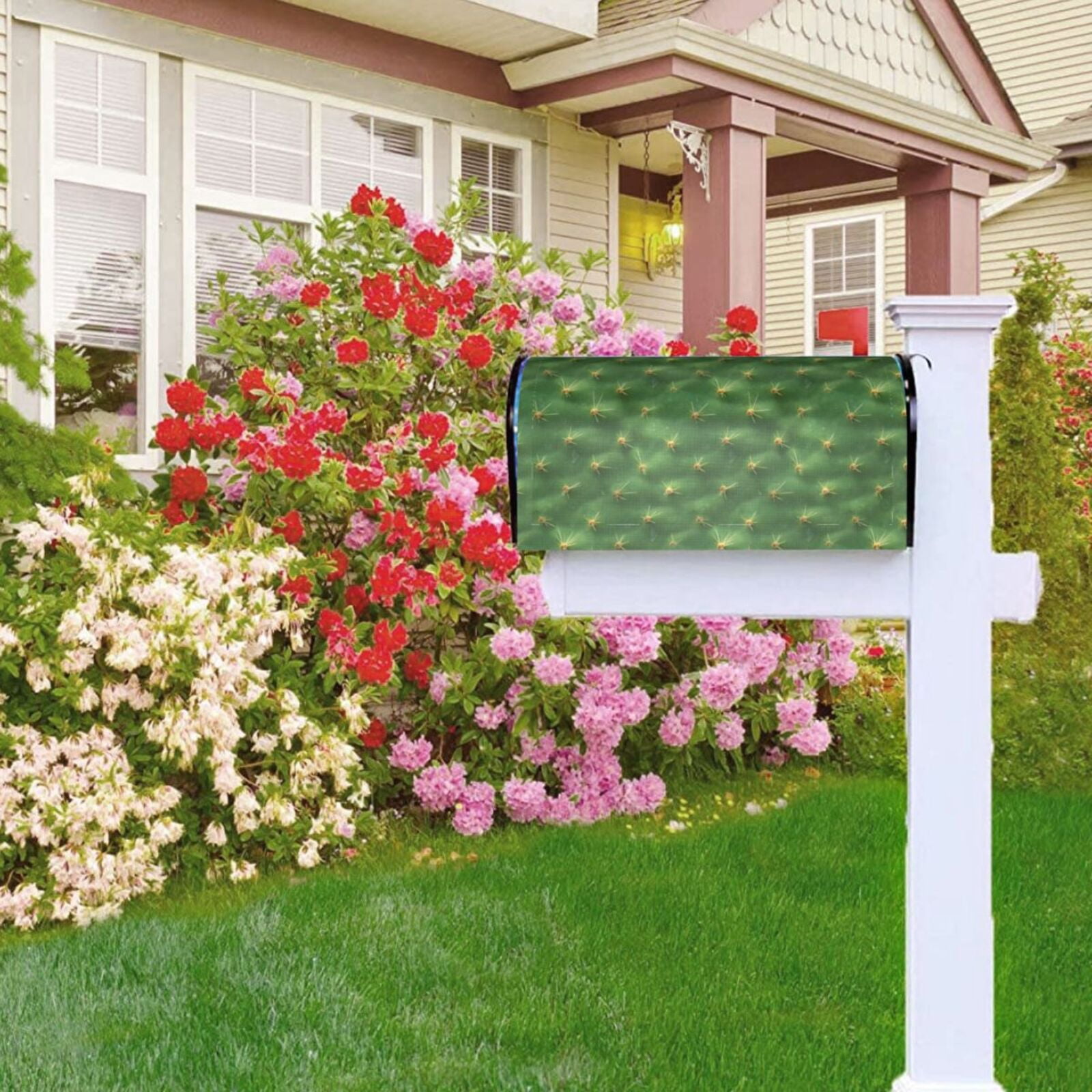 Kdxio Magnetic Mailbox Cover 25.5x21 in Mailbox Cover Outdoor Decoration Holiday Mailbox Covers for Home Garden Yard-25.5x21 in