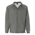 thumbnail image 1 of Rawlings 9718 Men's Nylon Coach's Jacket - Steel - XX-Large, 1 of 2