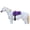Purple, variant on Horse Neoprene Padded Anti-Slip Breathable Bareback Saddle Pad Black 39LW04PR