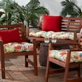 thumbnail image 5 of Greendale Home Fashions Breeze Floral 51 x 18 in. Outdoor Reversible Tufted Bench Cushion, 5 of 9
