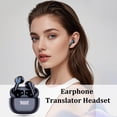 thumbnail image 1 of Translator Earbuds,Translate Earbuds Real Time 150 Language Translator Earbuds Device Smart Voice Translator Earphone, Simultaneous Translation Bluetooth 5.3, 1 of 9