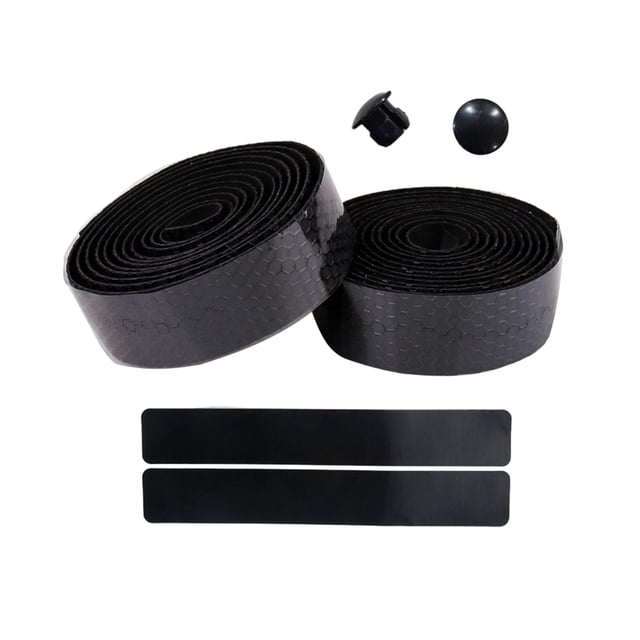 Wosthever Compañero del cinturón del manillar de carretera para un paseo y seguro Bicicleta de montaña Cinturón antideslizante Cinturón de Ciclismo Negro