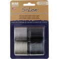 thumbnail image 2 of The Beadsmith S-Lon Bead Cord – .5 mm Nylon Cord, 12-Pack, Cool Neutrals Mix, TEX210, 77 Yards, 2 of 11