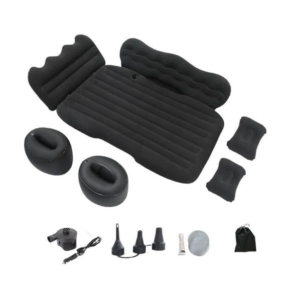 Colchón Inflable Genérico para Coche Asiento Trasero Cama para Dormir MPV para Acampar Al Aire Libre SUV Perfecl