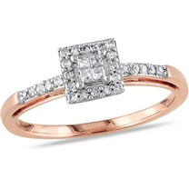 Everly Women's Diamond 14K Rose Gold Engagement Ring