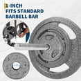 thumbnail image 4 of QinaQin Cast Iron Weight Plates with Triple Grip Handles, 1 Inch Standard, Gray, 4 of 7