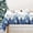 Blue, variant on Christmas Tablecloth 60 x 84 Inch, Christmas Decorations for Home Snowflake Decorations White Gold Christmas Table Cloth Seasonal Winter Holiday Scallop Edge Table Cover Party Table Decorations