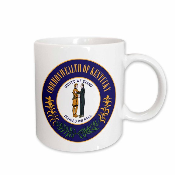 3drose, Great Seal of Kentucky (pd-us), 15oz Mug