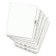 thumbnail image 6 of "Preprinted Legal Exhibit Side Tab Index Dividers, Avery Style, 25-Tab, 1 To 25, 11 X 8.5, White, 1 Set | Bundle of 5 Sets", 6 of 7