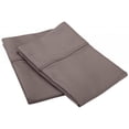 thumbnail image 1 of Cotton Rich 800 Thread Count Solid Pillowcase Set  King-Grey, 1 of 1