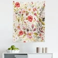 thumbnail image 1 of Floral Tapestry, Hand Drawn Watercolor Style Flowers Roses Blooms Leaves Romantic Vintage Art, Fabric Wall Hanging Decor for Bedroom Living Room Dorm, 5 Sizes, Multicolor, by Ambesonne, 1 of 1