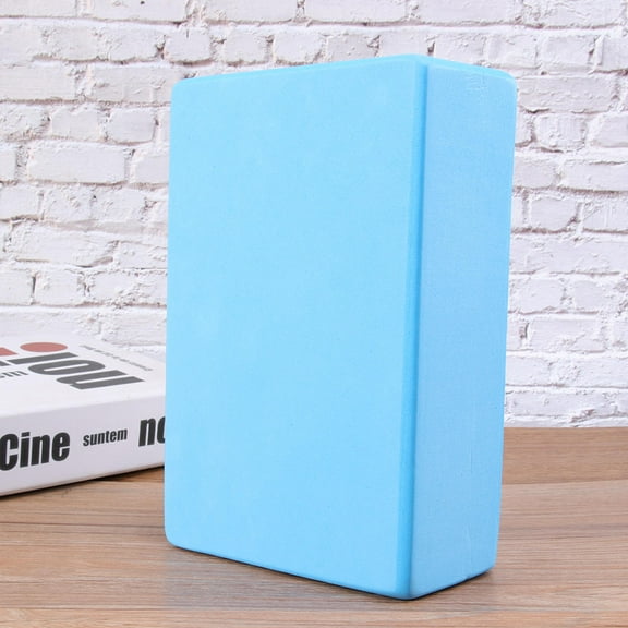 Raindrops EVA Yoga Block with Smooth for Comfortable Yoga, Pilates, and Leg Support - 1 Piece Foam Brick