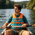 thumbnail image 6 of High Buoyancy Fishing Life Jacket, Swim Safety Vest for Adults, Quick Release Buckle, Oxford Cloth Flotation Gilet for Boating Kayaking, Emergency Car Kit, 6 of 6