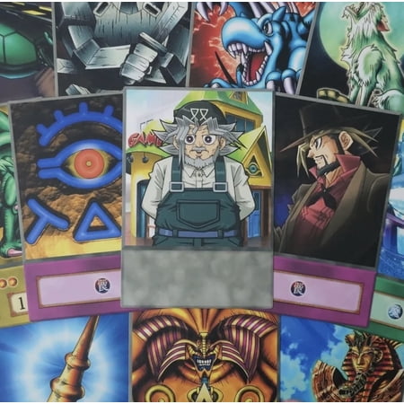 Grandpa Muto - Anime Style 48 Card Deck for Yugioh! (Silver Fang, Celtic Guardian, Exodia, etc.)