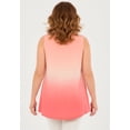 thumbnail image 2 of Roaman's Women's Plus Size American Ombre Swing Tank, 2 of 3