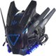 thumbnail image 2 of ¡Aprovecha las Ofertas Exclusivas!, Máscara de luces redondas con trenzas de alas, cambio de imagen, festival de música, máscara con luces LED, casco tecnológico Akmoler, 2 of 9