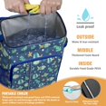 thumbnail image 3 of Colorful Sea Creatures and Fish Backpack Cooler, Leakproof Insulated Cooler Bag, Waterproof Lunch Backpack for Ocean Trips, Beach Days, 3 of 5