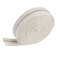 thumbnail image 5 of Uxcell Oil Lamp Wick Cotton 3/4 inch Flat Wide 6.56ft Long with Black Stitch for Lighting 1 Pcs, 5 of 5