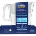Brita Large 10Cup Water Filter Pitcher with 2 Longlast+ Filters, Wave