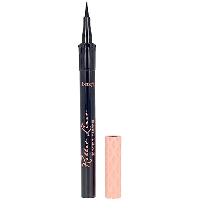 Delineador líquido Benefit Roller Liner True Matte negro 1 ml
