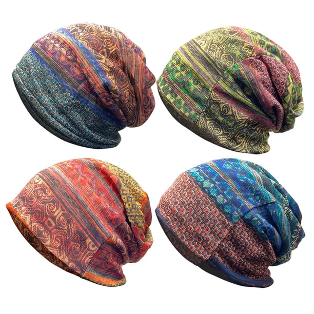 Gorros de quimioterapia Hat JarSehera, holgados, de algodón, para mujer