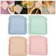 thumbnail image 3 of Cajas de almacenamiento para sándwiches, caja para tostadas con tapa, contenedor portátil para tostadas, 4 Uds., 3 of 3