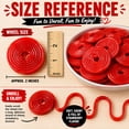 thumbnail image 4 of Gerrit J Verburg Strawberry Licorice Wheels Soft Chewy Candy 2 lb Bag, 4 of 8
