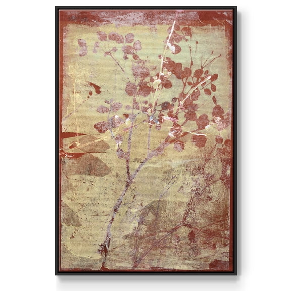 Boundless IV Framed Premium Gallery Wrapped Canvas - Ready to Hang - 17 x 25 - Black Floating Frame