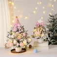 thumbnail image 4 of PE Flocked White Mini Christmas Tree Kit: Add a Touch of Magic to Your Holiday Decor., 4 of 6
