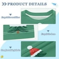 thumbnail image 2 of FORMRS Boys Rash Guard with Short Sleeves UPF 50+ Swim Shirts Sizes 3-12T, Christmas Trees, 2 of 6