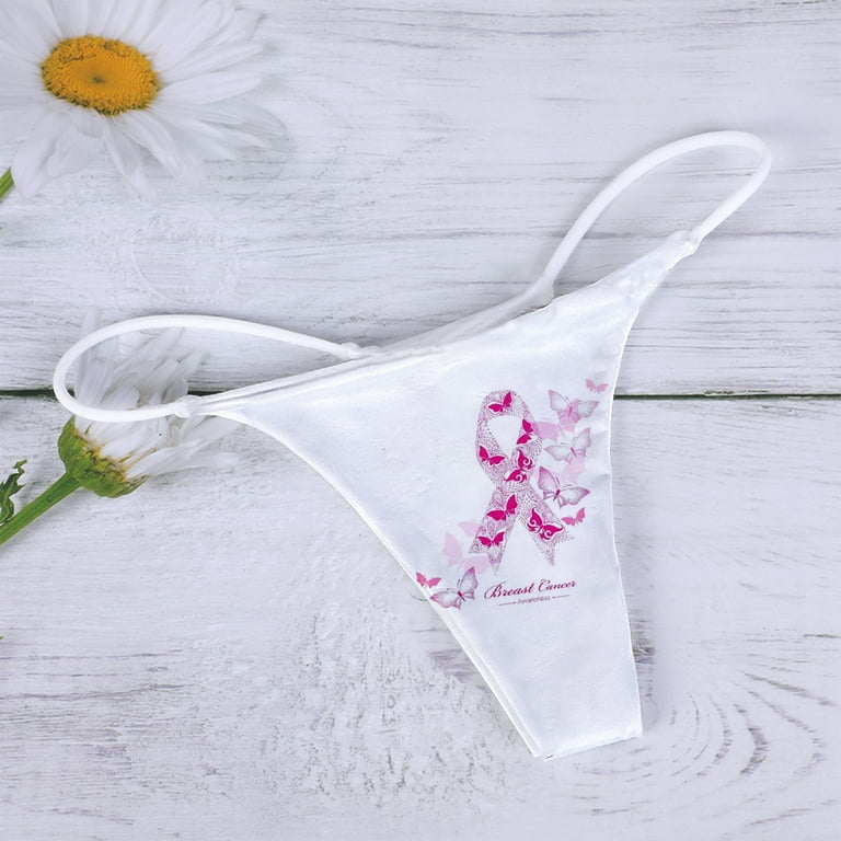 Fashion Sexy Women Underwear Lace Panties Transparent Underwear Thong White