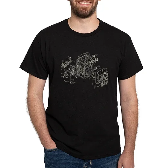 CafePress - Rollei T Shirt - Men's Classic Cotton T-Shirts