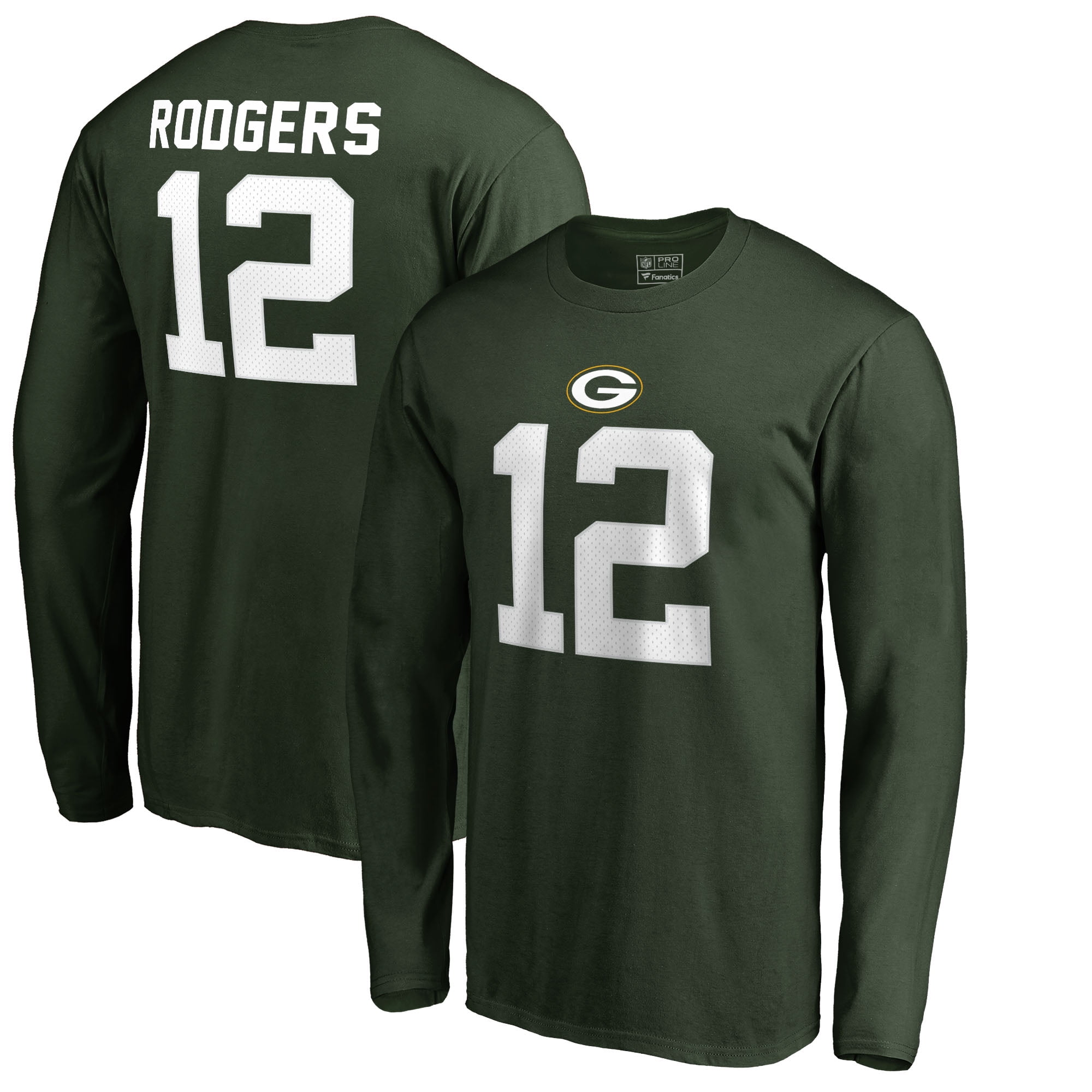 Aaron Rodgers Green Bay Packers NFL Pro Line by Fanatics Branded ...