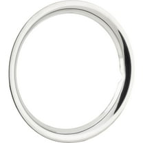 Stainless Steel 15 Inch Wheel Beauty Ring, Smooth