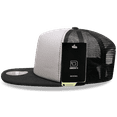thumbnail image 3 of Decky 1080 5 Panel High Profile Structured Foam Trucker Hat-Grey/Black, 3 of 6