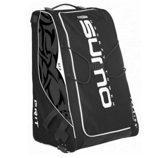 Grit Inc. GT3 Sumo Goalie Tower 36" Roller Hockey Equipment Bag Black