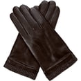 thumbnail image 3 of Touchscreen Leather Gloves for Men's Texting Driving Winter Christmas, 3 of 7