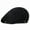 Black, variant on Newsboy Hats for Men Flat Cap Cotton Adjustable Breathable Irish Cabbie Ivy Driving Hunting Hat