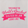 thumbnail image 4 of Inktastic This is What the World's Greatest Sister in Law Looks Like Tote Bag, 4 of 4
