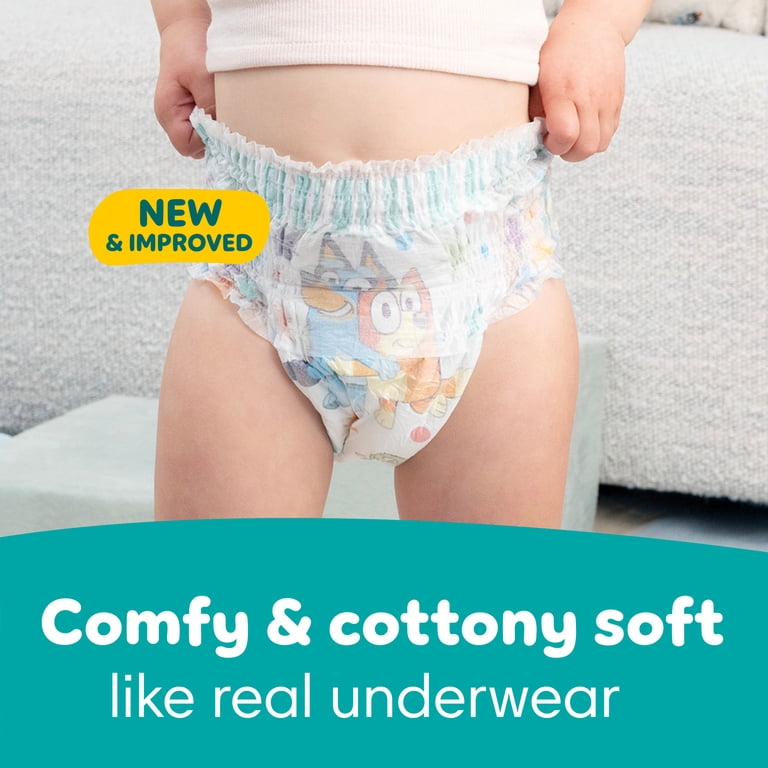 Pampers, Training Pants, Size 8, Bluey Design, 70 Count - Walmart.com