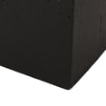 thumbnail image 2 of Bailor Outdoor Cast Stone Square Planter, Set of 2, Black, 2 of 5