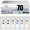 70 6 Pack, variant on 70 130 ML Ink Cartridges, Compatible for HP Designjet Z2100 Z5200 Z5400 Z3100 Z3200 Printers【High Print Volume with Chip】